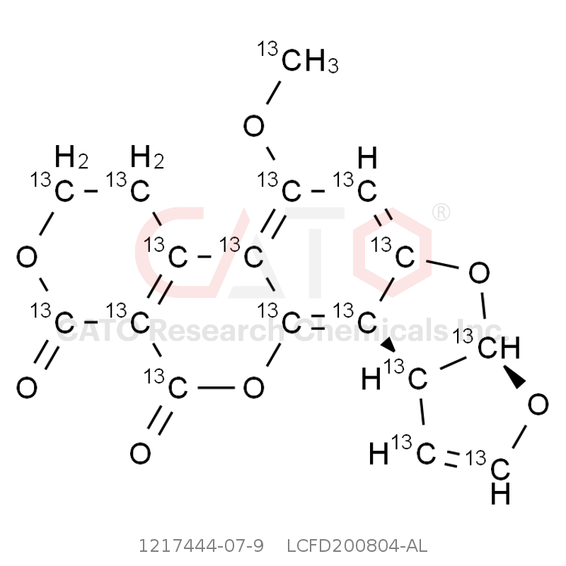 CAS No.:1217444-07-9,黄曲霉素 G1-13C17