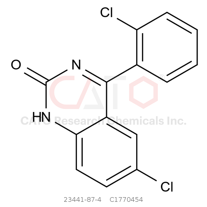 CAS No.:23441-87-4,6-氯-4-(2-氯苯基)-2(1H)-喹唑啉酮