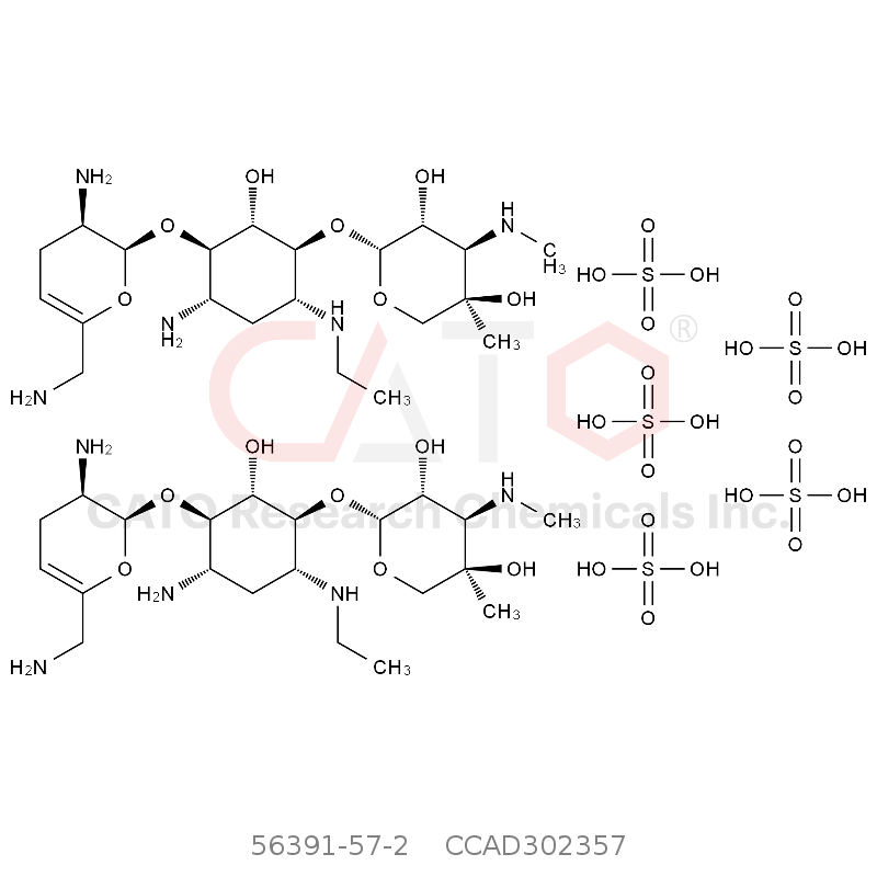 CAS No.:56391-57-2,奈替米星硫酸盐