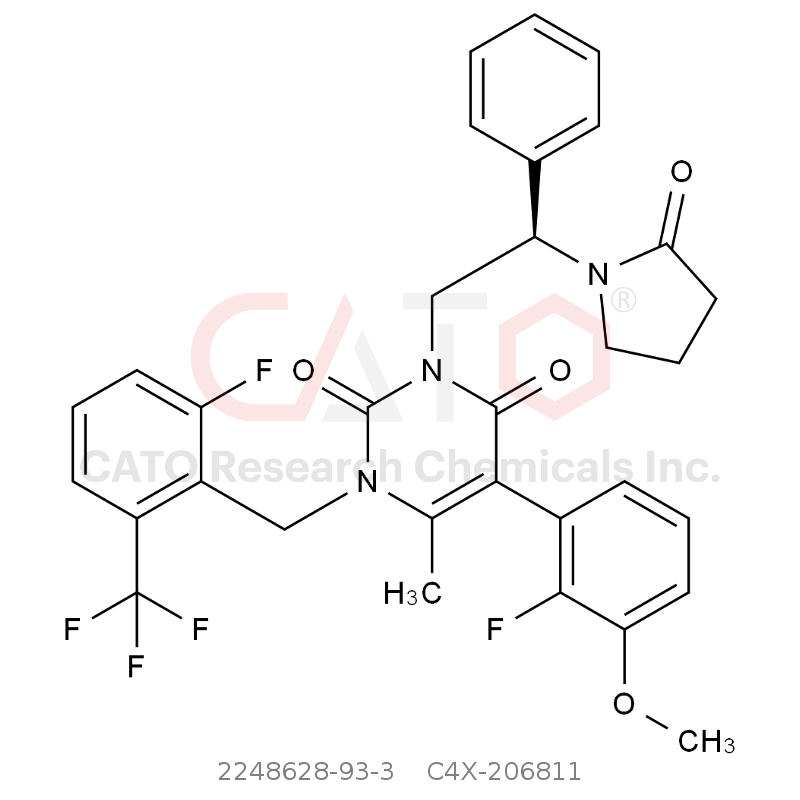 CAS No.:2248628-93-3,Elagolix Impurity 11