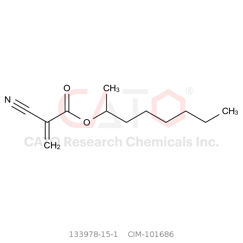 CAS No.:133978-15-1,Octane-2-yl 2-cyanoacrylate