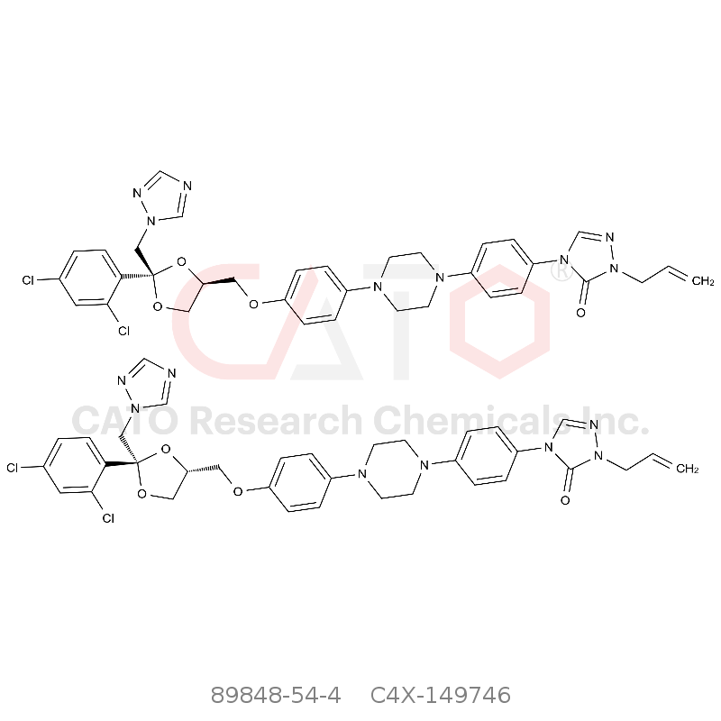 CAS No.:89848-54-4,Itraconazole Impurity 46