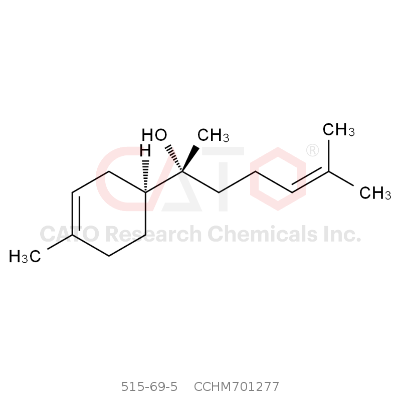 CAS No.:515-69-5,(±)-alpha-红没药醇