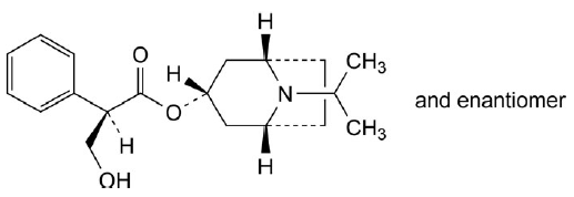 异丙托溴铵EP杂质E Ipratropium Bromide EP Impurity E CAS 22235-81-0 结构式 Chemical Structure