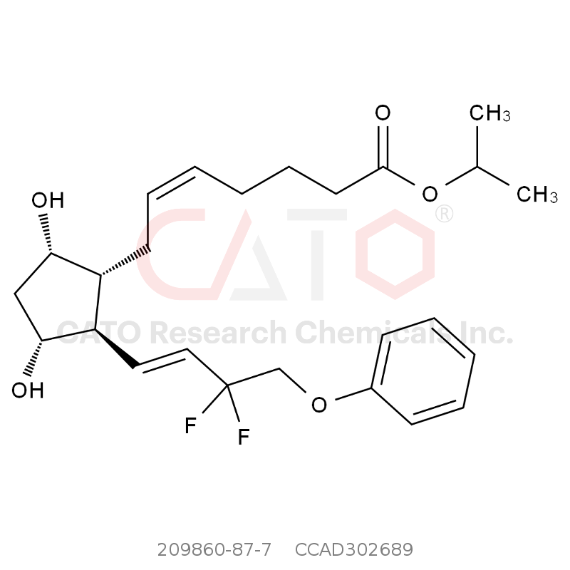 CAS No.:209860-87-7,他氟前列素