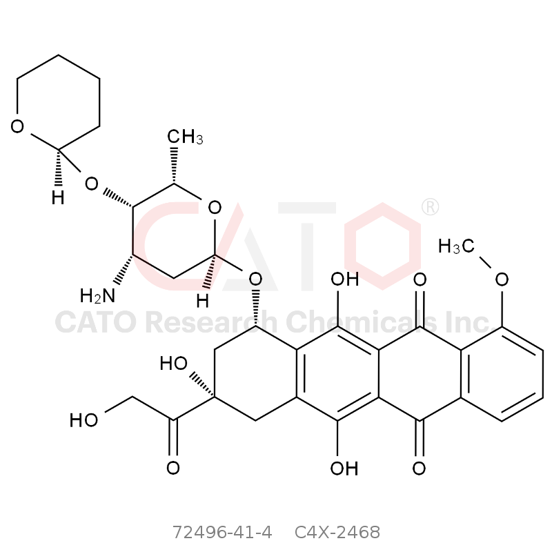 CAS No.:72496-41-4,吡柔比星