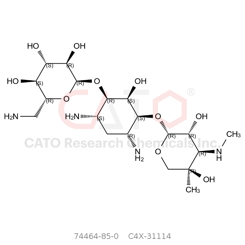 CAS No.:74464-85-0,异帕米星杂质4