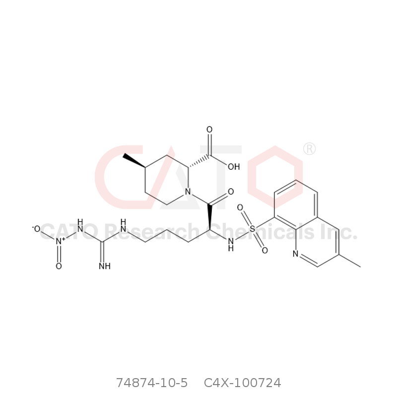 CAS No.:74874-10-5,阿加曲班杂质24
