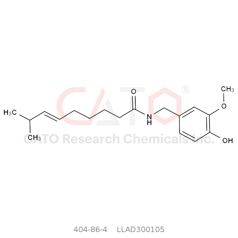 CAS No.:404-86-4,辣椒碱(天然)