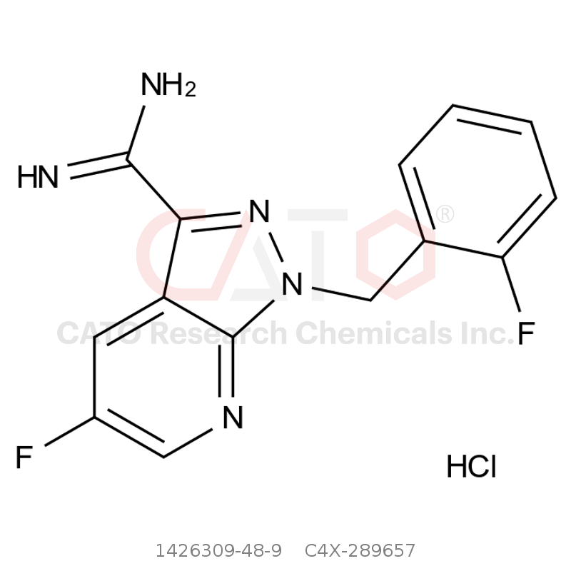 CAS No.:1426309-48-9,Vericiguat Impurity 57 hydrochloride