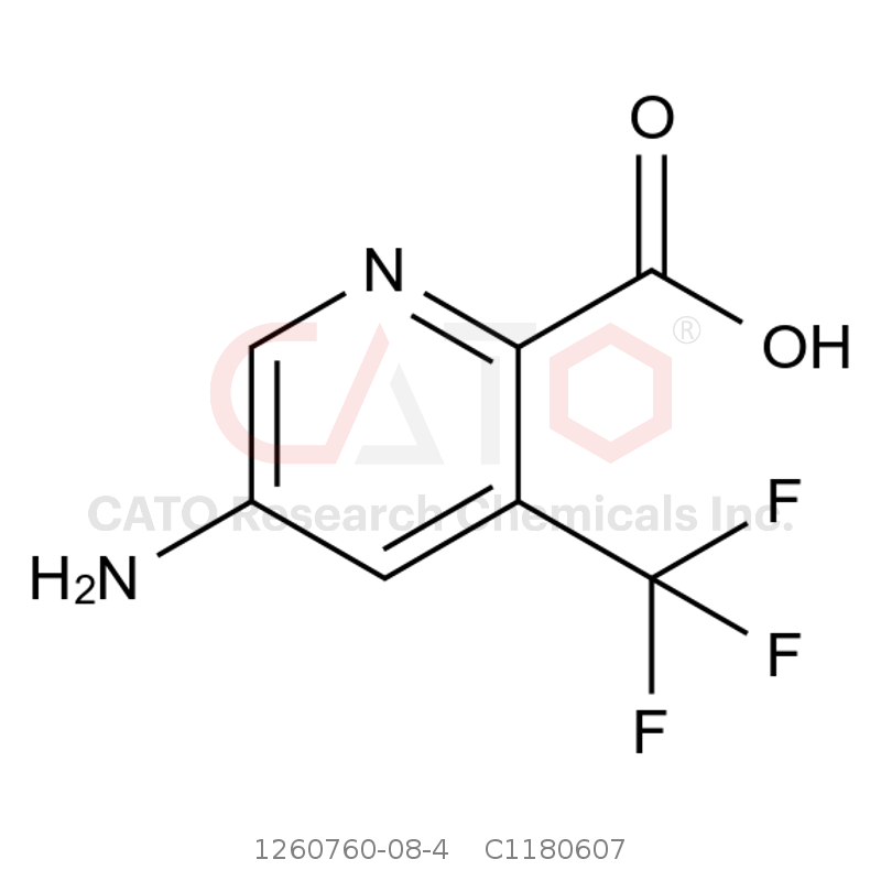 CAS No.:1260760-08-4,5-Amino-3-(trifluoromethyl)picolinic acid