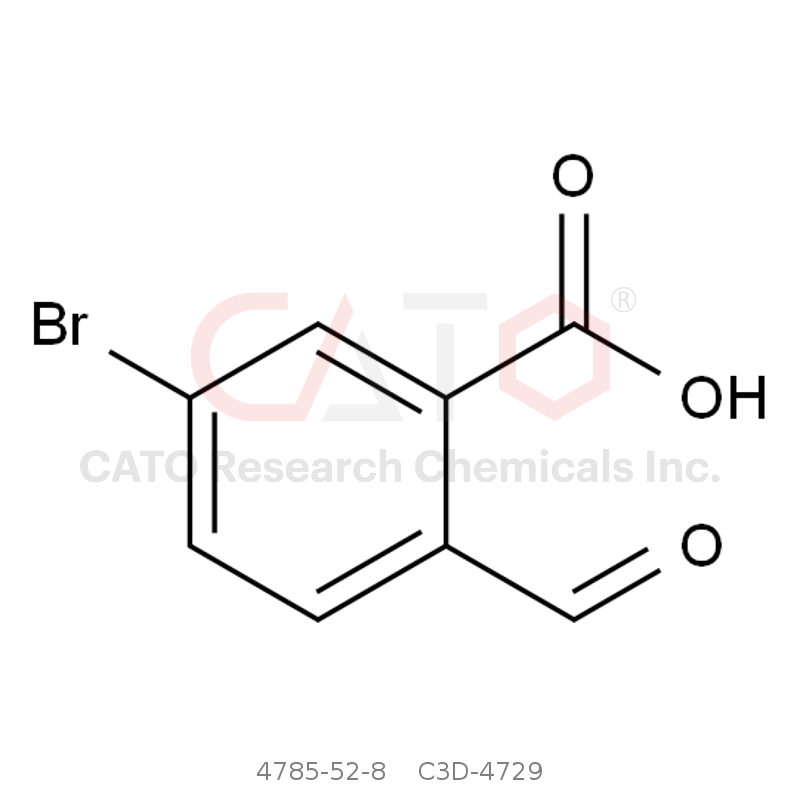 CAS No.:4785-52-8,5-溴-2-甲酰基苯甲酸