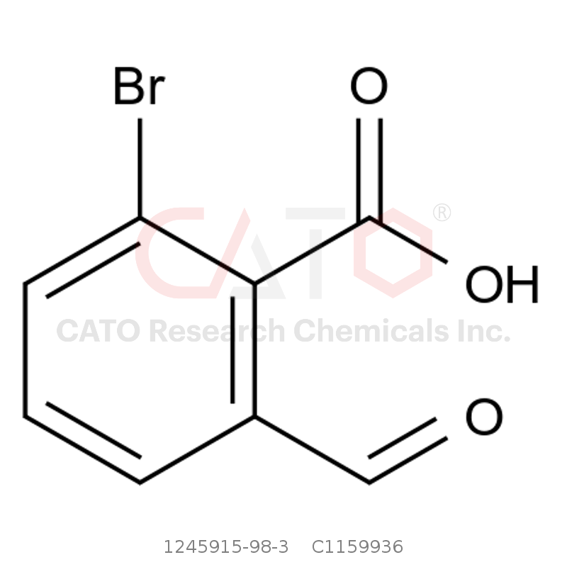 CAS No.:1245915-98-3,2-溴-6-甲酰基苯甲酸