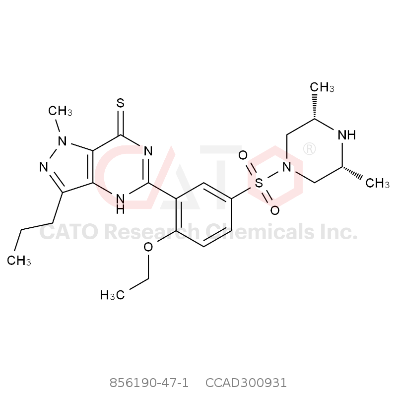 CAS No.:856190-47-1,Thioaildenafil