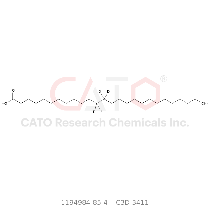 CAS No.:1194984-85-4,Hexacosanoic Acid-d4