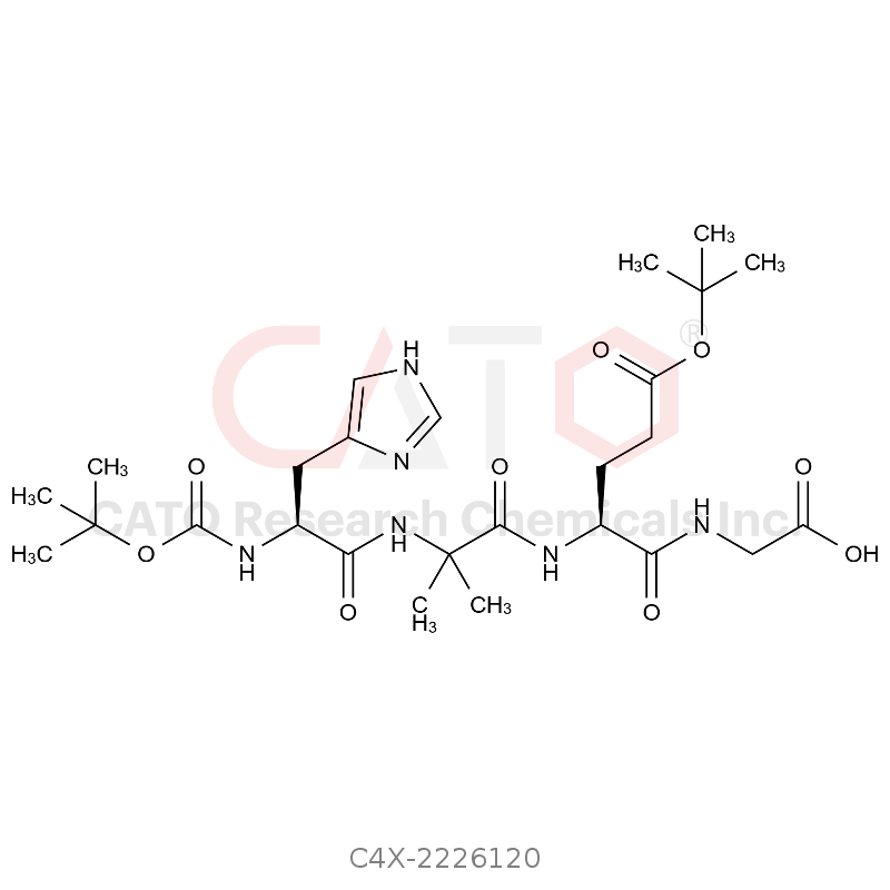 Boc-His-Aib-Glu(OtBu)-Gly-OH