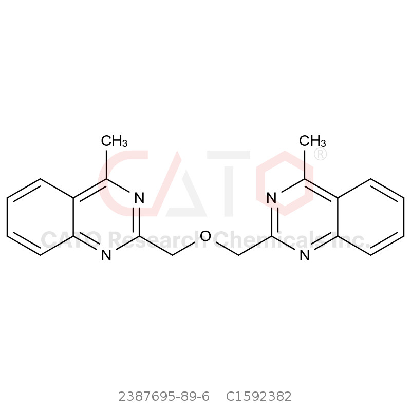 CAS No.:2387695-89-6,2,2'-（氧双（亚甲基））双（4-甲基喹唑啉）