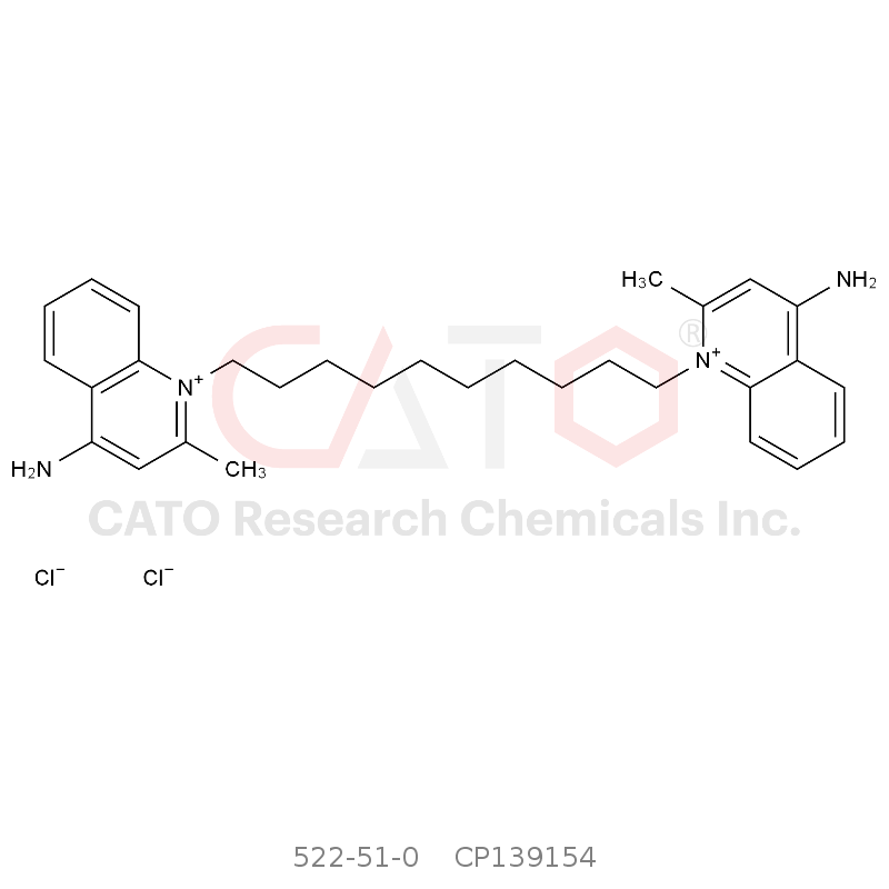CAS No.:522-51-0,Dequalinium Chloride