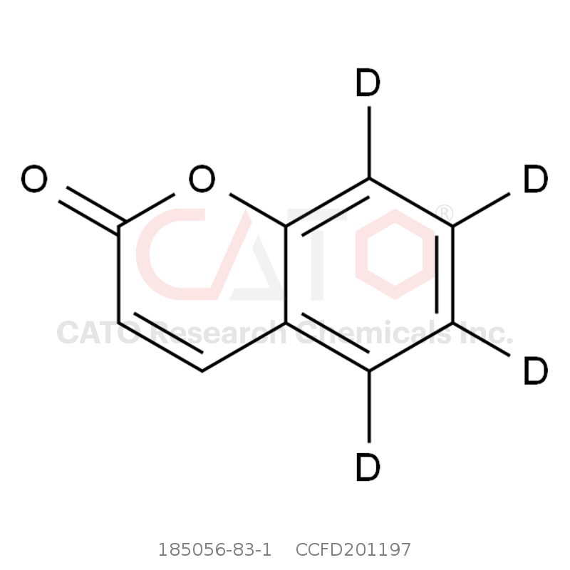 CAS No.:185056-83-1,香豆素-d4