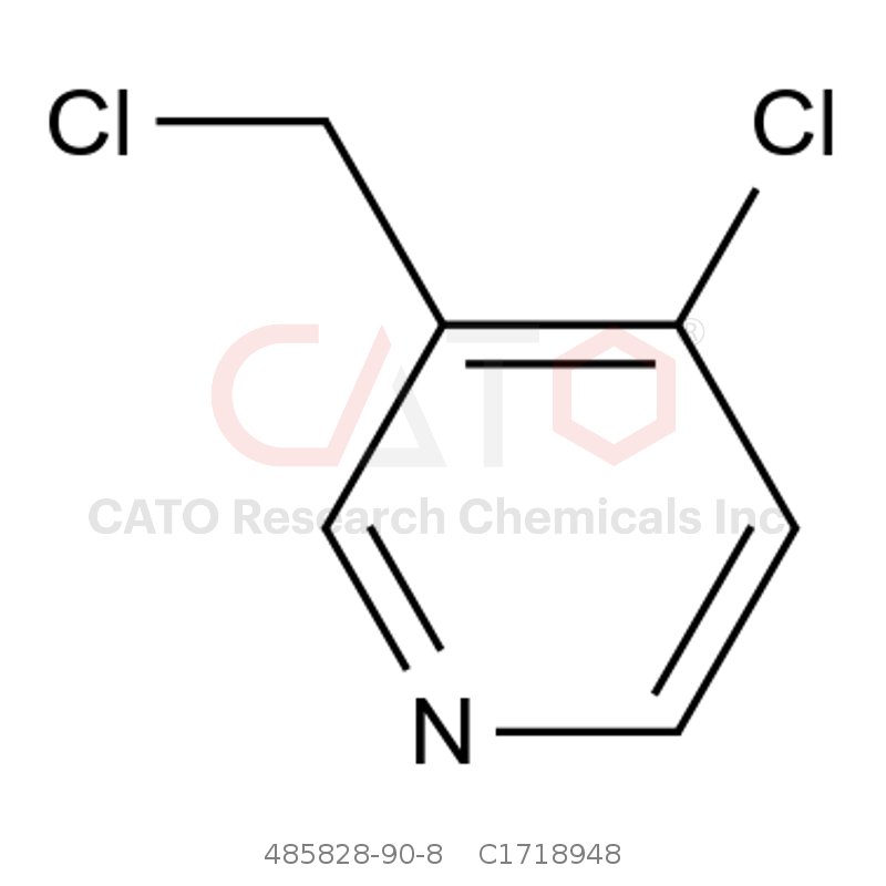 CAS No.:485828-90-8,4-Chloro-3-(chloromethyl)pyridine