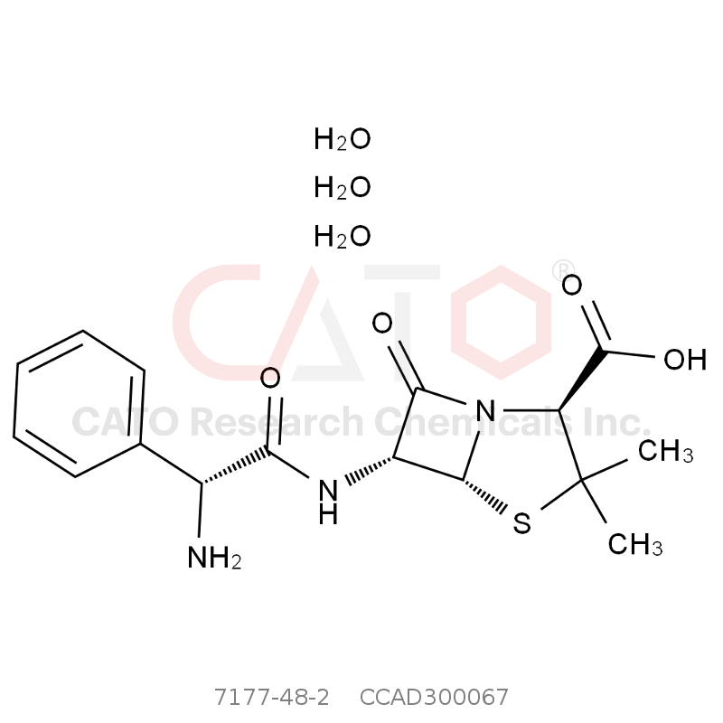 CAS No.:7177-48-2,Ampicillin Trihydrate