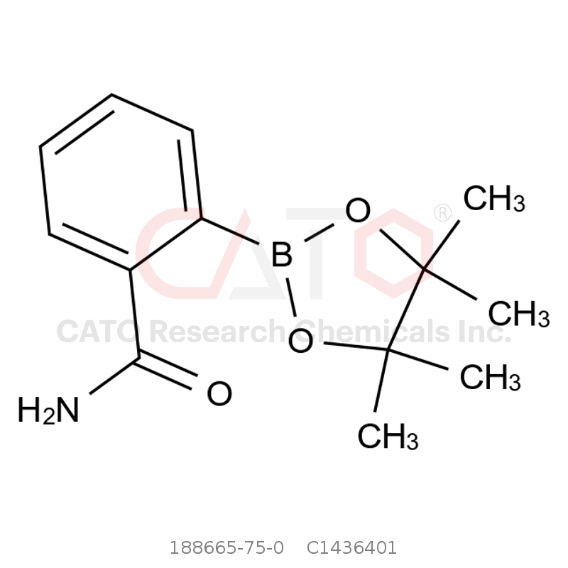 CAS No.:188665-75-0,2-(4,4,5,5-Tetramethyl-1,3,2-dioxaborolan-2-yl)benzamide