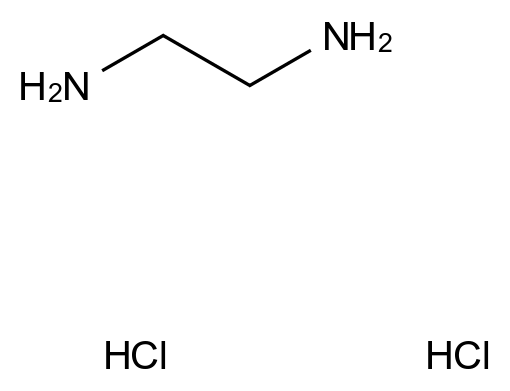 乙二胺 二盐酸盐 Ethylenediamine Dihydrochloride CAS 333-18-6 结构式 Chemical Structure