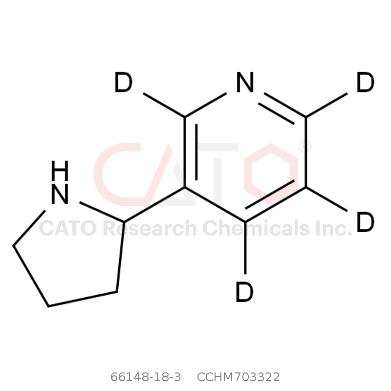 CAS No.:66148-18-3,降烟碱-D4