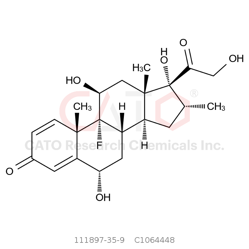 CAS No.:111897-35-9,6-alpha-Hydroxy Dexamethasone