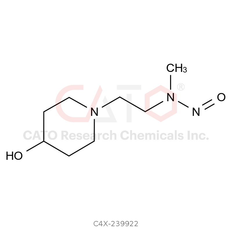 N-(2-(4-hydroxypiperidin-1-yl)ethyl)-N-methylnitrous amide