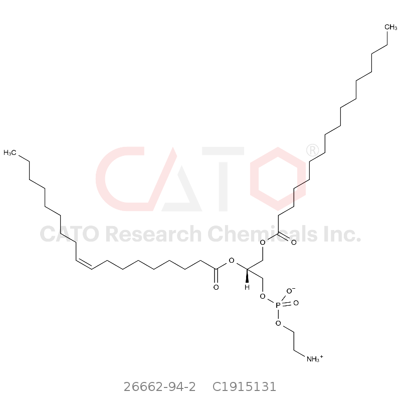 CAS No.:26662-94-2,(2R,9Z)-1-(((2-氨基乙氧基)(羟基)磷酰基)氧基)-3-(棕榈酰氧基)丙-2-基 油酸酯