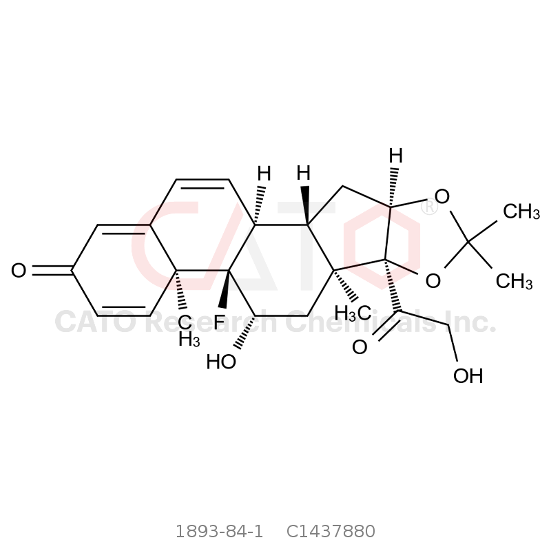 CAS No.:1893-84-1,Triamcinolone Acetonide Impurity N2
