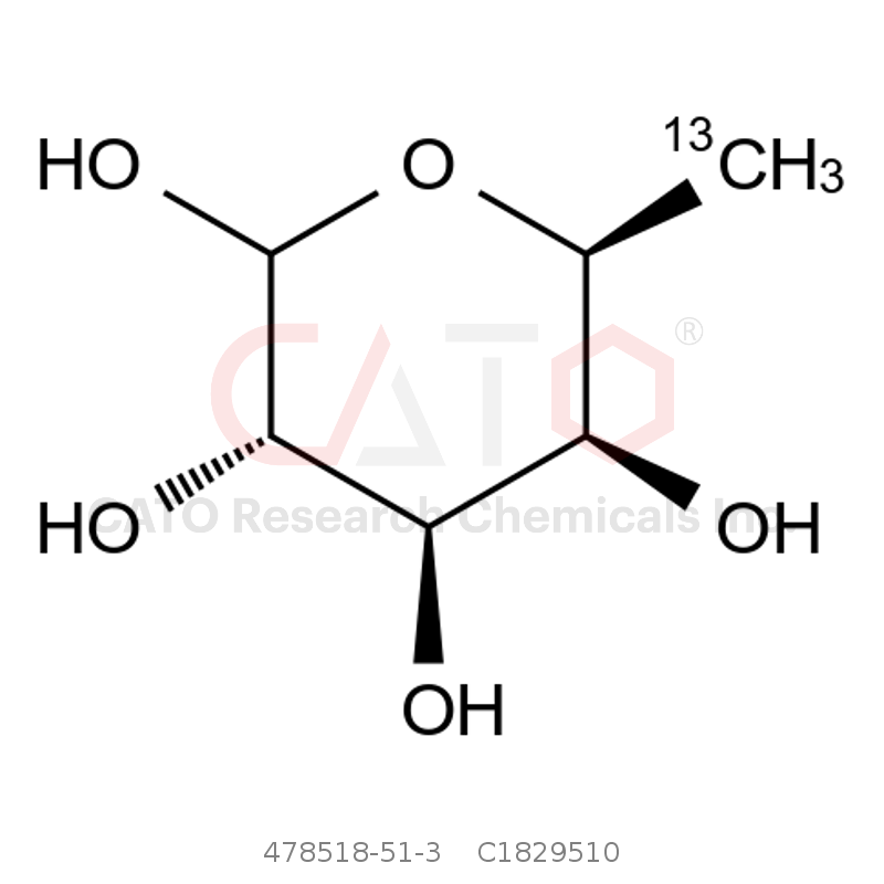 CAS No.:478518-51-3,[6-13C]-L-岩藻糖