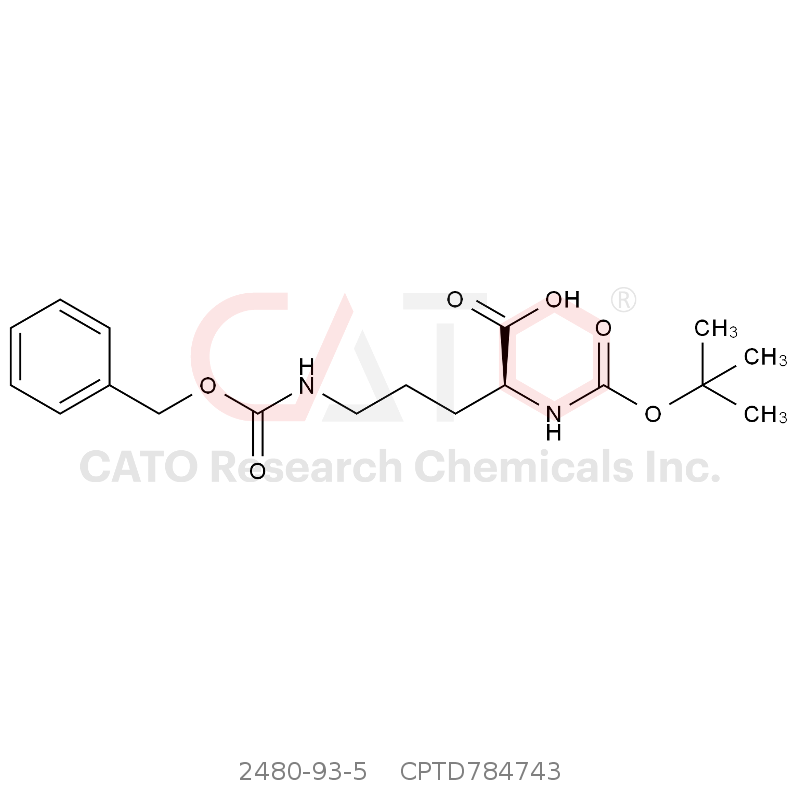 CAS No.:2480-93-5,Boc-鸟氨酸(Z)-OH