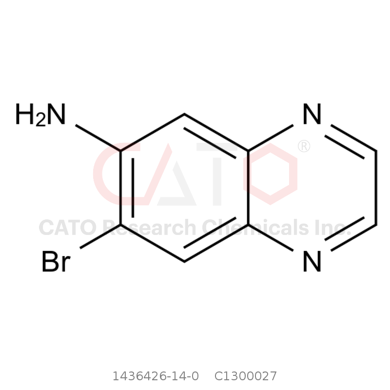 CAS No.:1436426-14-0,7-Bromoquinoxalin-6-amine