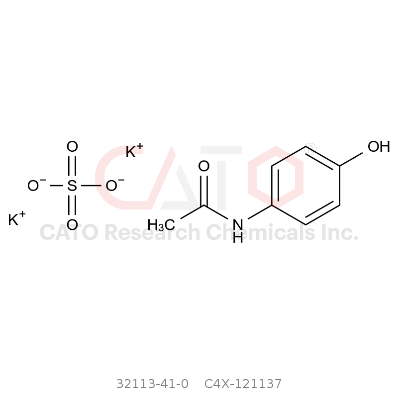 CAS No.:32113-41-0,对乙酰氨基酚硫酸盐钾盐
