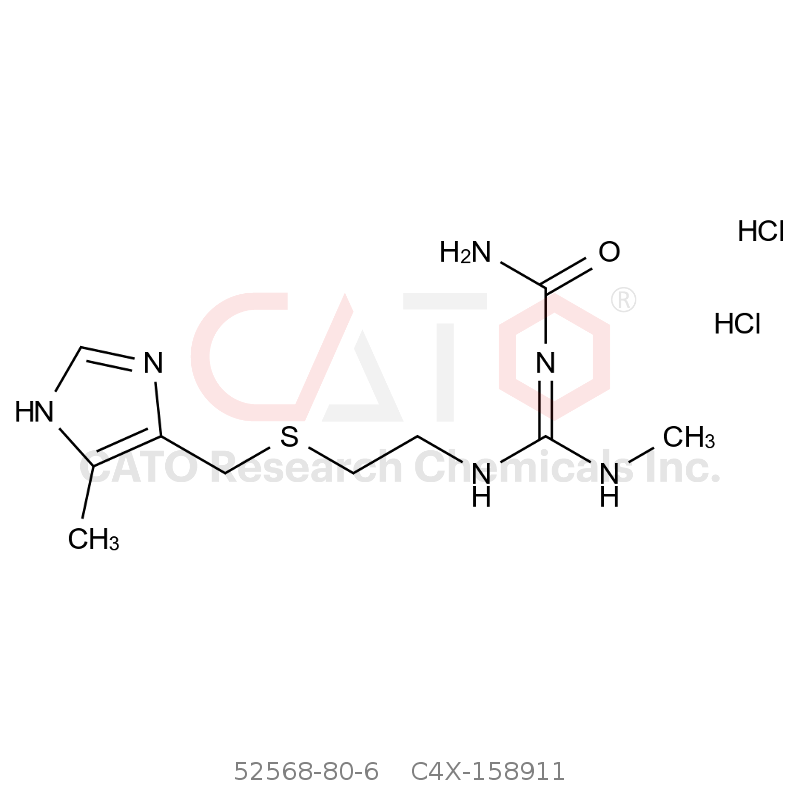 CAS No.:52568-80-6,Cimetidine EP Impurity C Dihydrochloride