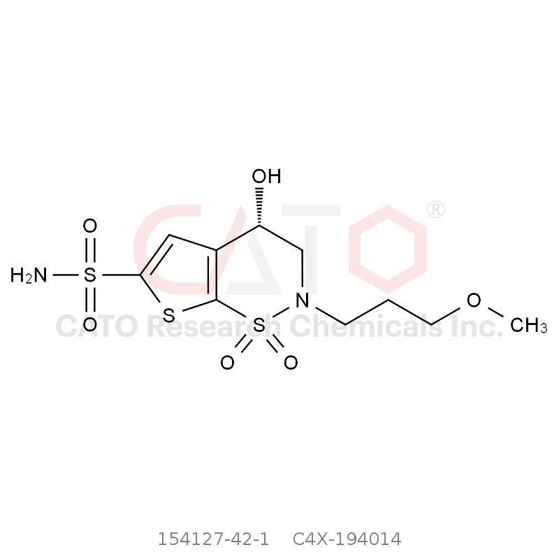 CAS No.:154127-42-1,Brinzolamide Impurity 14