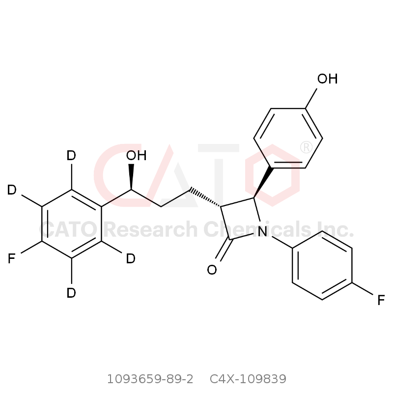 CAS No.:1093659-89-2,Ezetimibe Impurity 39