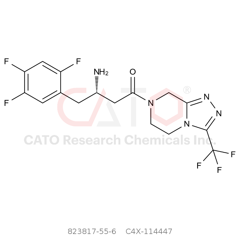 CAS No.:823817-55-6,Sitagliptin EP Impurity A 