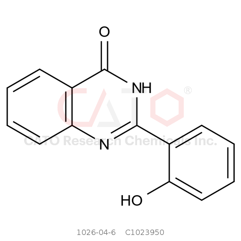 CAS No.:1026-04-6,2-（2-羟基苯基）喹唑啉-4-醇