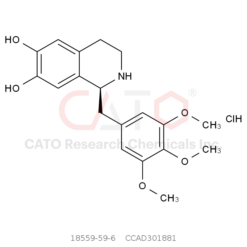 CAS No.:18559-59-6,盐酸特美奎诺；盐酸曲托喹酚