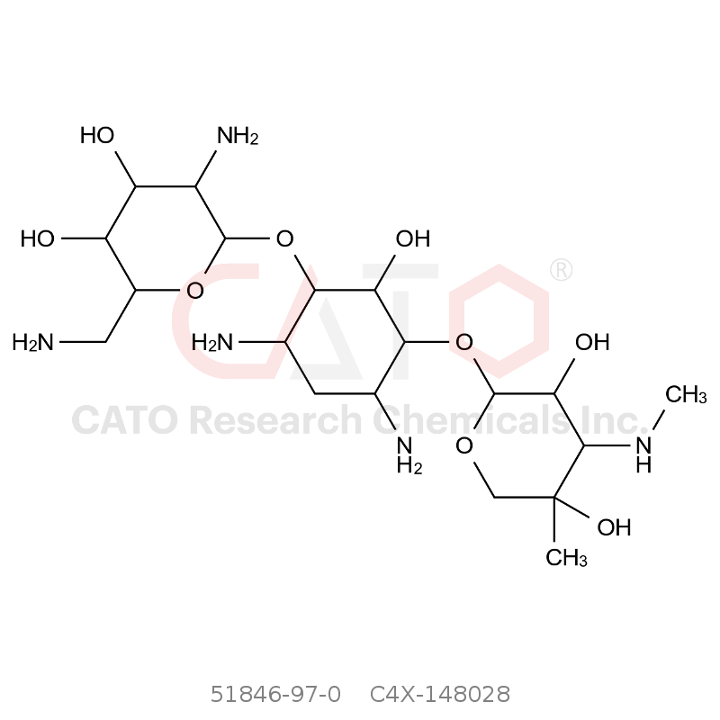 CAS No.:51846-97-0,庆大霉素杂质28
