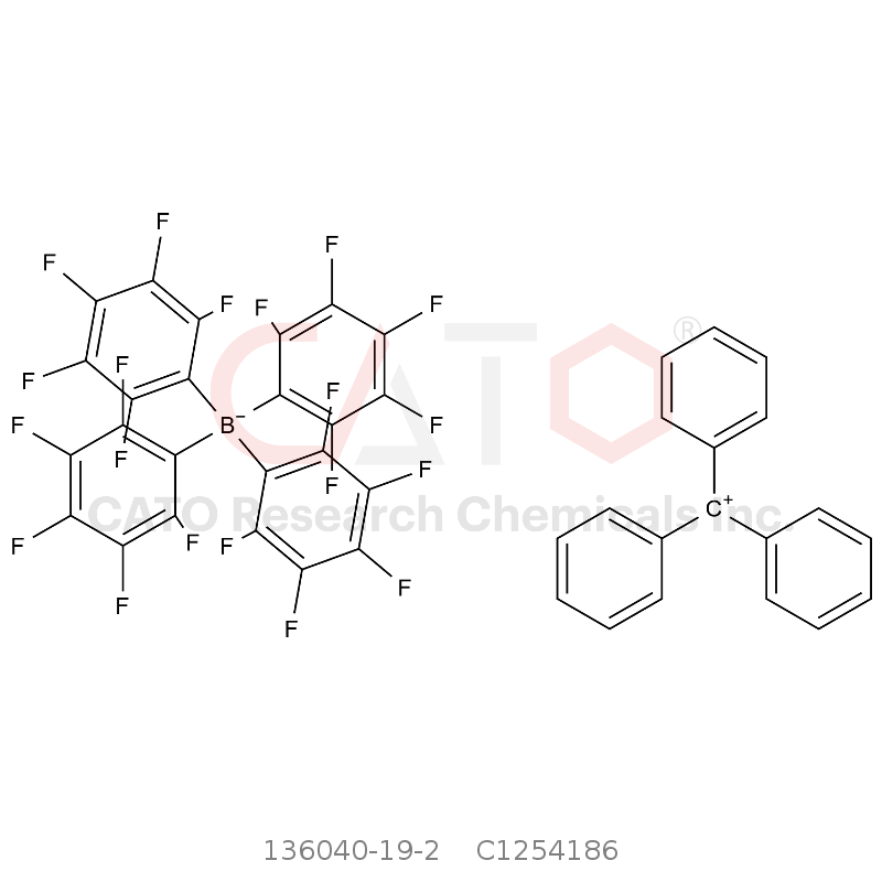 CAS No.:136040-19-2,三苯碳鎓四(五氟苯基)硼酸盐