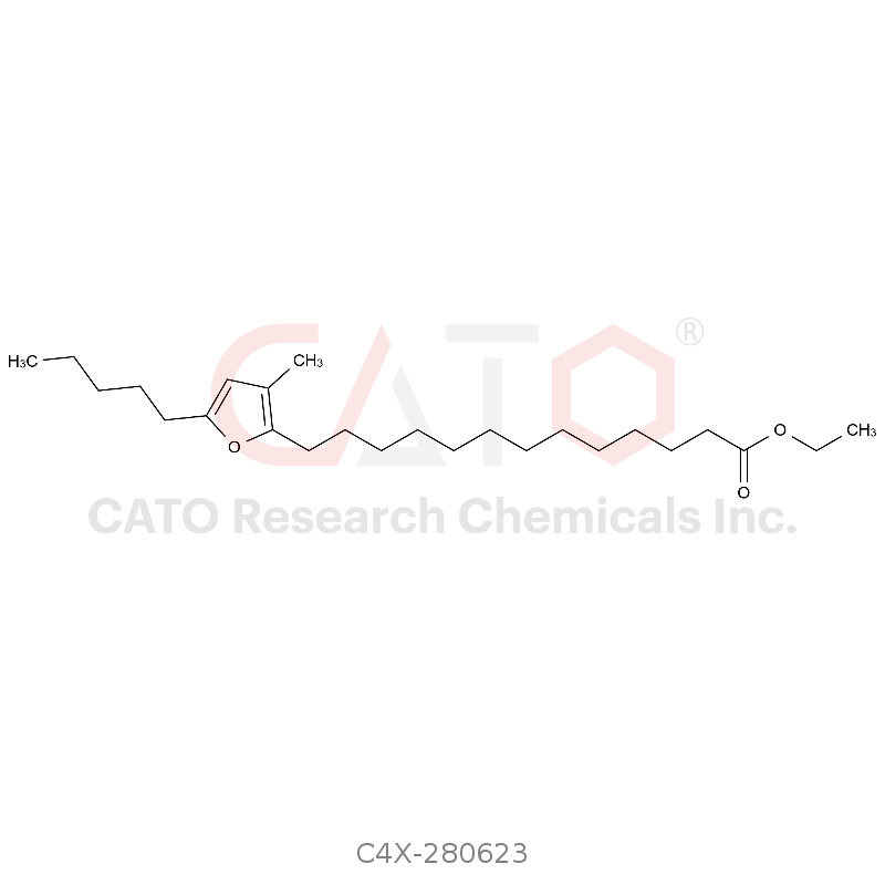13-(3-甲基-5-戊烷呋喃-2-基）十三酸乙酯