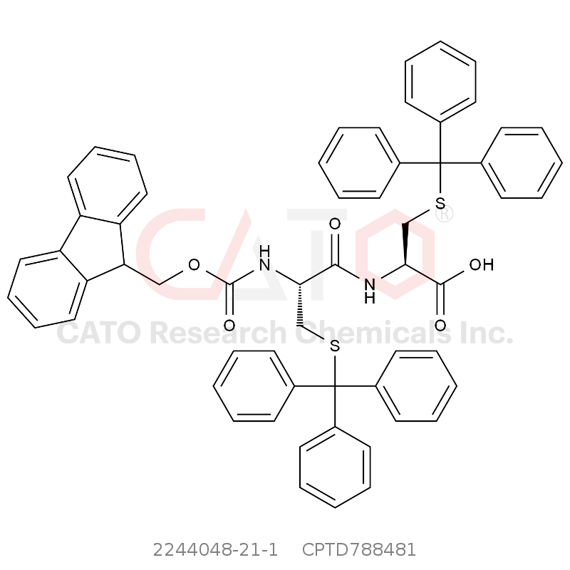 CAS No.:2244048-21-1,Fmoc-Cys(Trt)-Cys(Trt)-OH