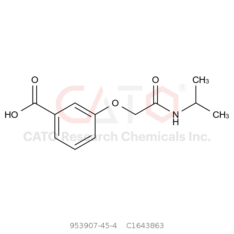 CAS No.:953907-45-4,3-(2-(Isopropylamino)-2-oxoethoxy)benzoic acid