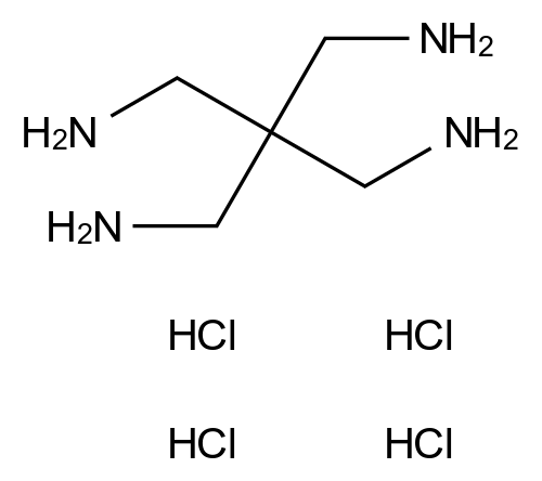 2,2-双(氨基甲基)丙烷-1,3-二胺四盐酸盐 2,2-Bis(aminomethyl)propane-1,3-diamine tetrahydrochloride CAS 14302-75-1 结构式 Chemical Structure