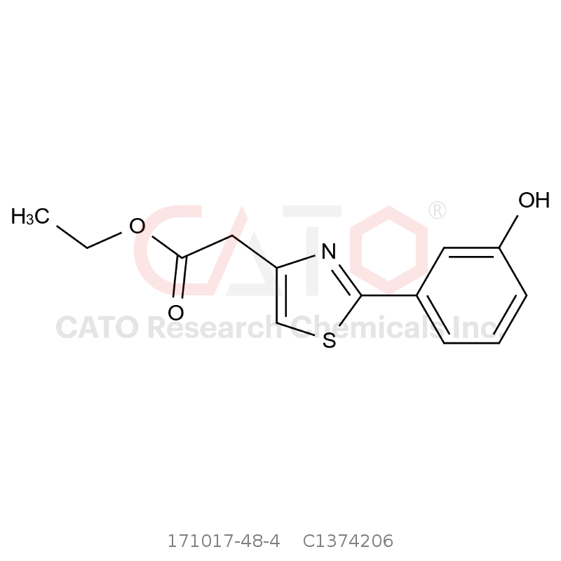 CAS No.:171017-48-4,2-(2-(3-羟基苯基)噻唑-4-基)乙酸乙酯
