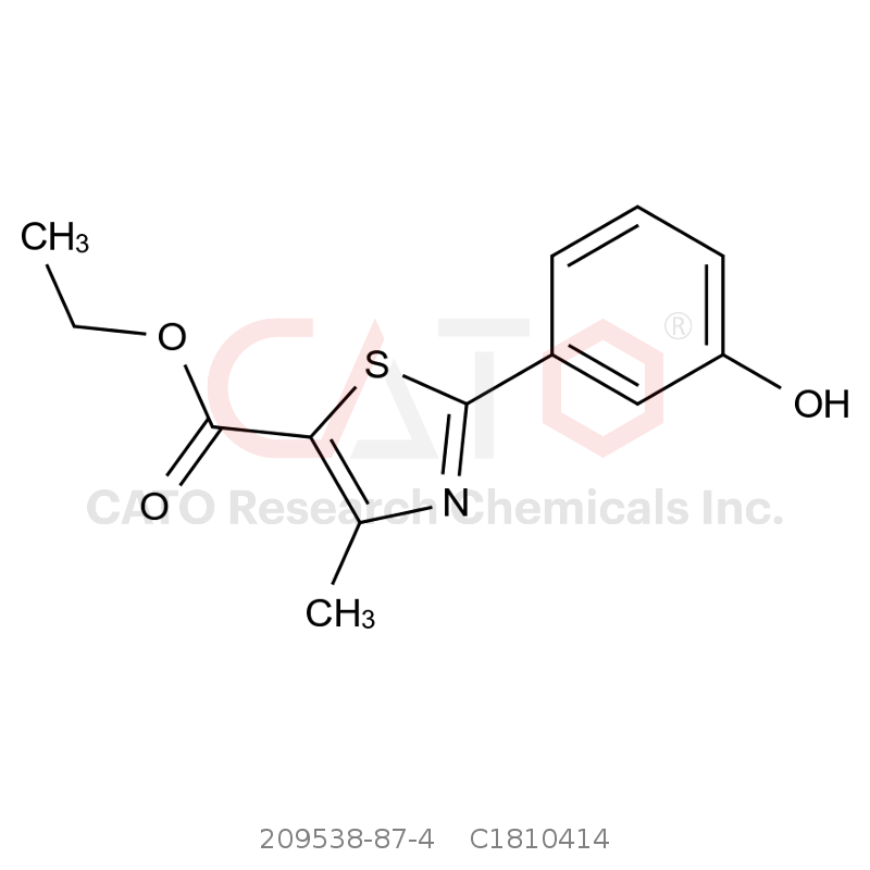 CAS No.:209538-87-4,2-(3-羟基苯基)-4-甲基噻唑-5-羧酸乙酯